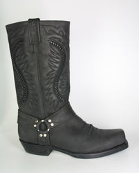 5859 Biker boots Sancho Negro