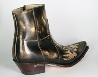 6035 Sendra ankle boots Britnes Flo. Marron Python Panizo