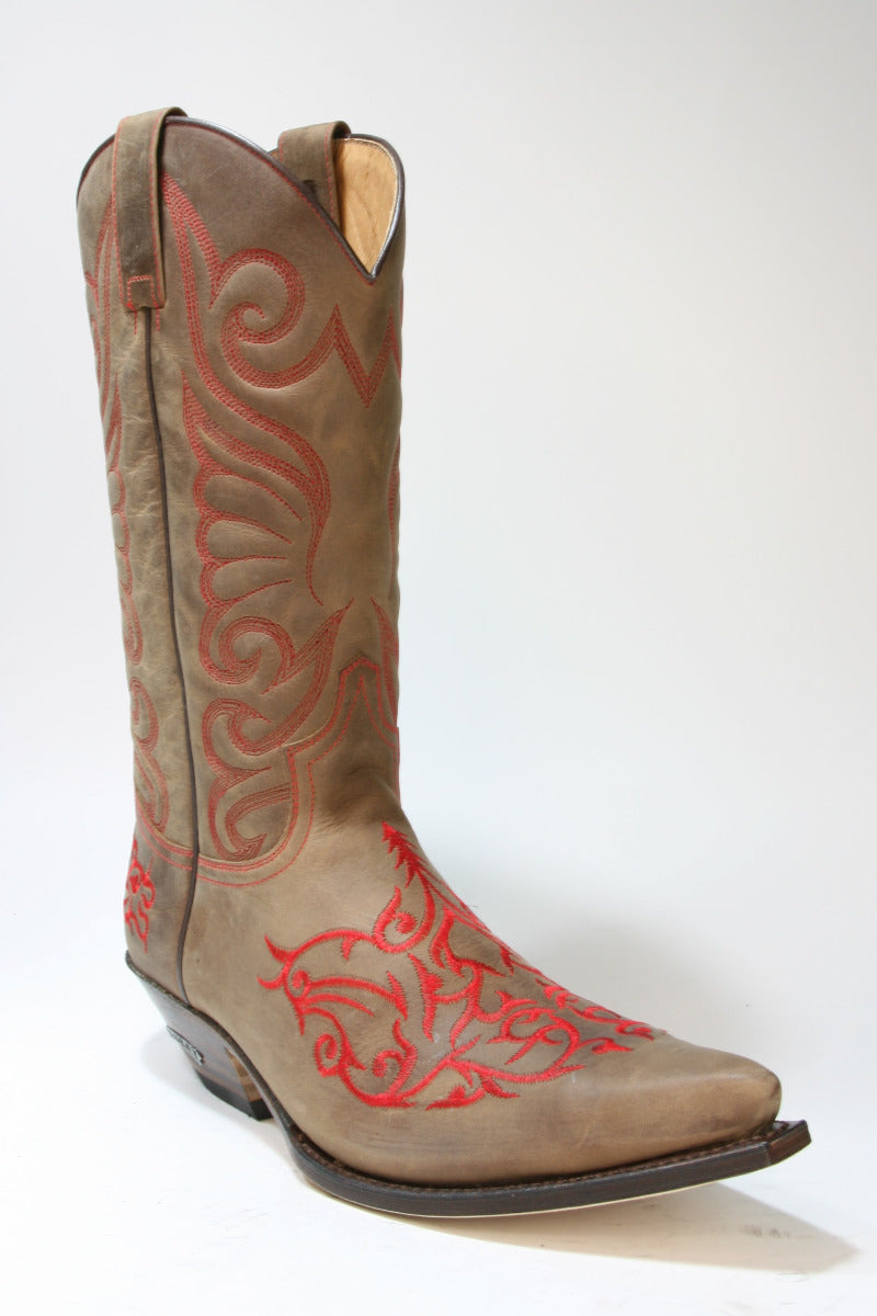 6056 Sendra Cowboystiefel Mad Dog Tang Lavado