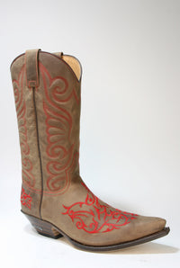 6056 Sendra Cowboystiefel Mad Dog Tang Lavado