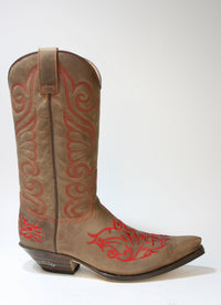 6056 Sendra Cowboystiefel Mad Dog Tang Lavado