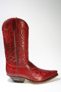 6056 Sendra Boots Cowboystiefel rot Ostro Fuoco
