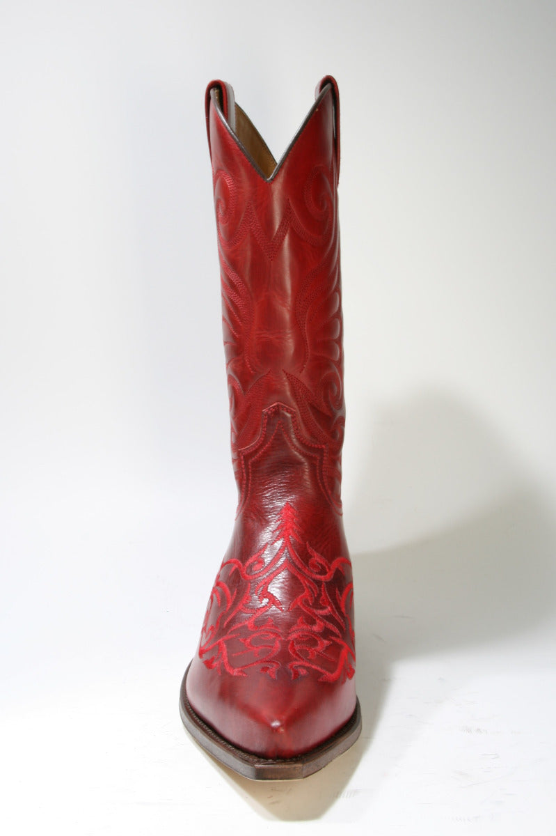 6056 Sendra Boots Cowboystiefel rot Ostro Fuoco