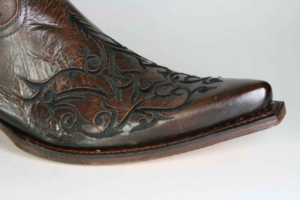 6056 Sendra Cowboystiefel Javi Britnes Flo Marron mit