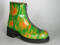 6077 Sancho Shoes Fantasy Green