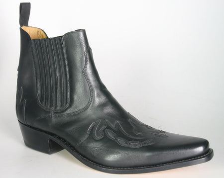 6152 Sancho Abarca ankle boots Negro