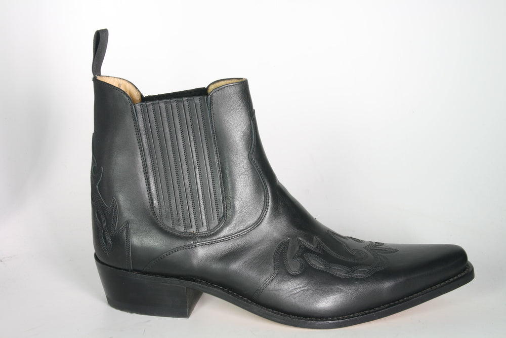 6152 Sancho Abarca ankle boots Negro