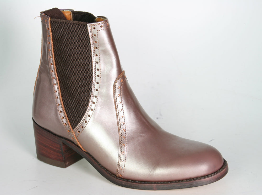 6180 Sancho ankle boots booties metalic
