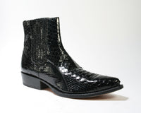 621 Tony Mora ankle boots TB Python Negro