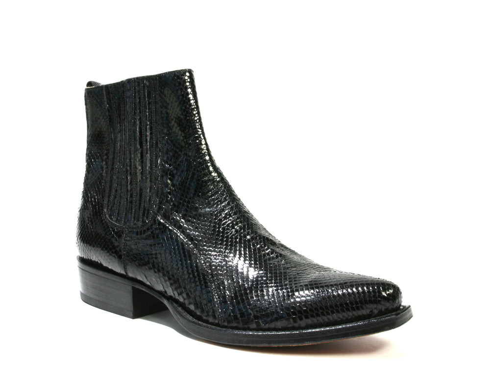 621 Tony Mora Stiefelette TB Python Negro 2