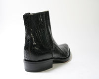 621 Tony Mora Stiefelette TB Python Negro 2