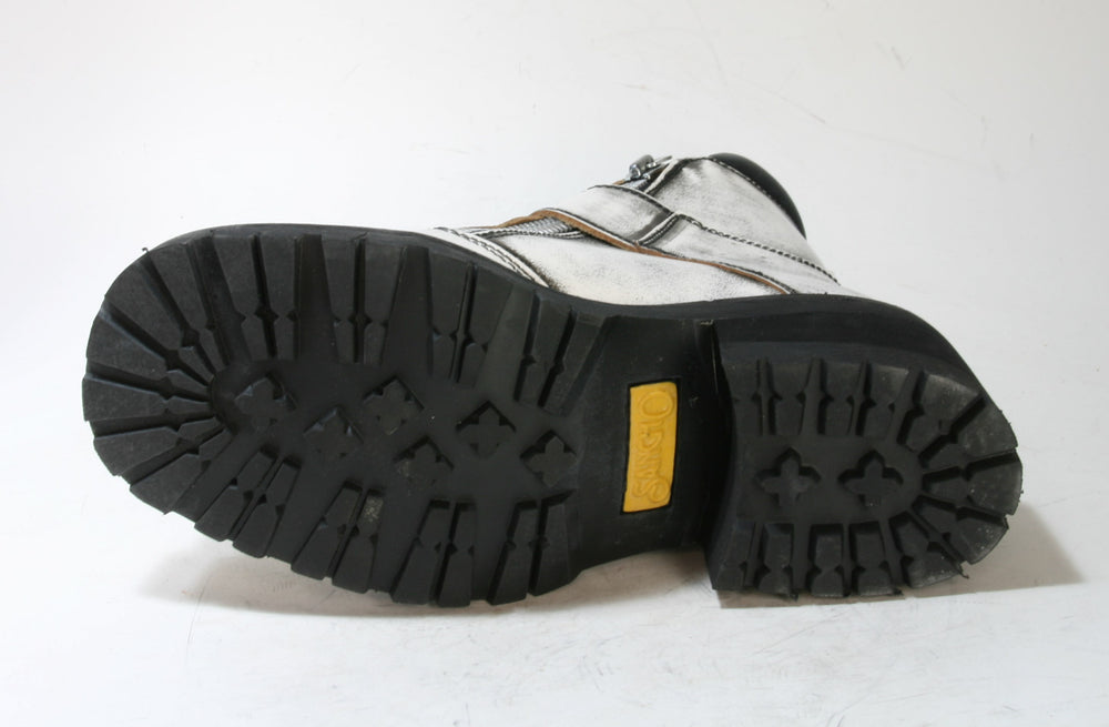 6348 Sancho Stiefeletten Mettalic