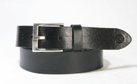 643 Vittozzi leather belt black 