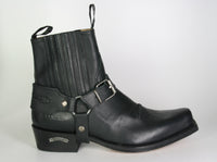 6445 Sendra Ankle Boots Black