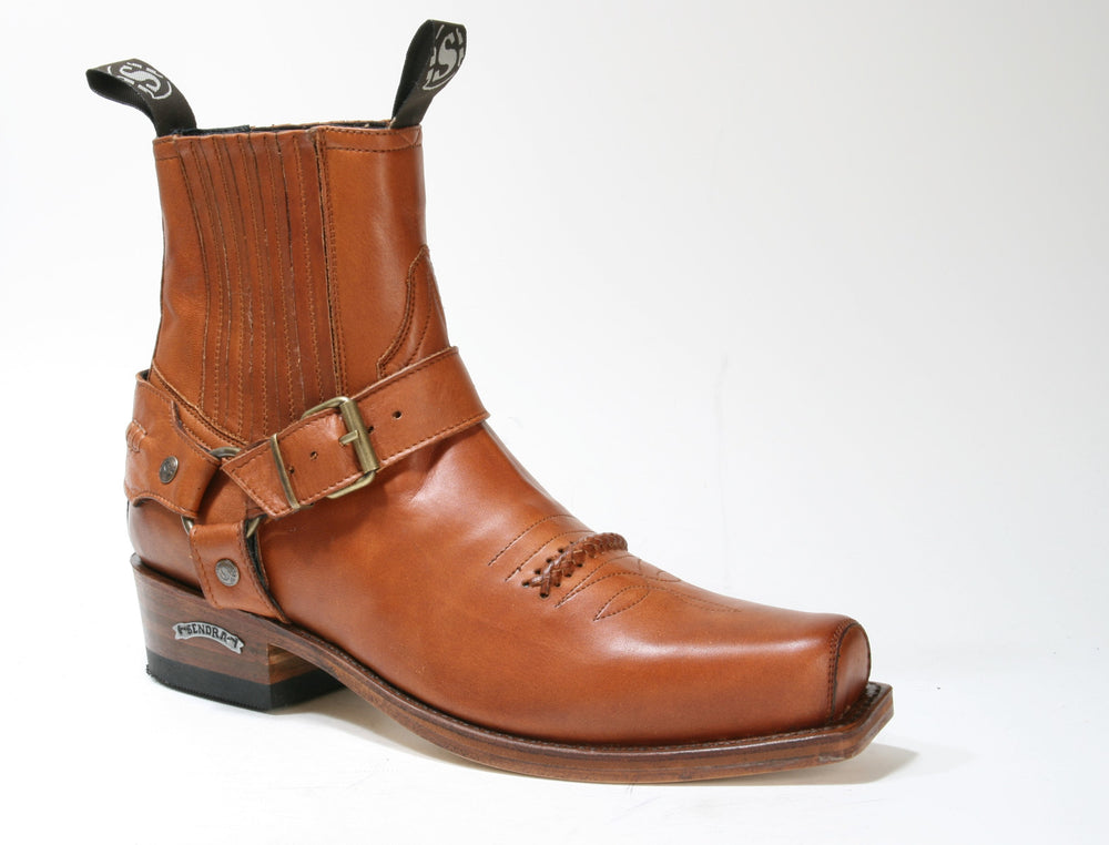 6445 Sendra Boots Stiefelette Poliwax