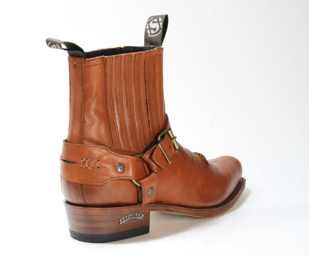 6445 Sendra Boots Stiefelette Poliwax
