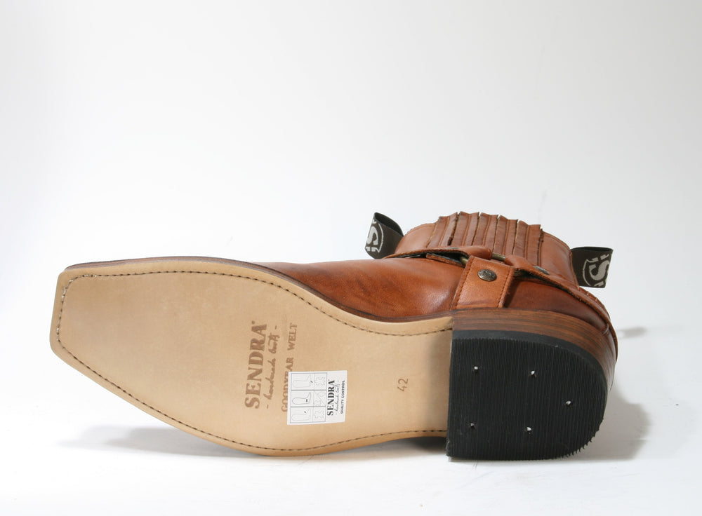 6445 Sendra Boots Stiefelette Poliwax