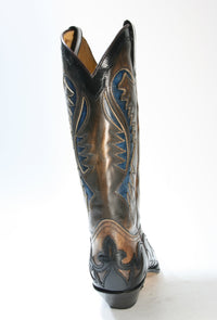 6480 Sendra Boots Cowboy boots Flor. Negro Denver