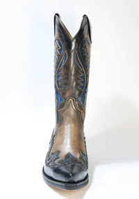 6480 Sendra Boots Cowboy boots Flor. Negro Denver