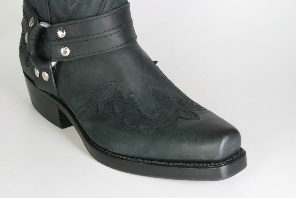 6643 Sancho Biker Boots Flame Negro 307