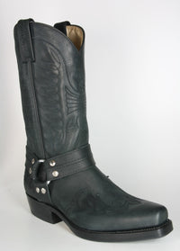6643 Sancho Biker Boots Flame Negro 307
