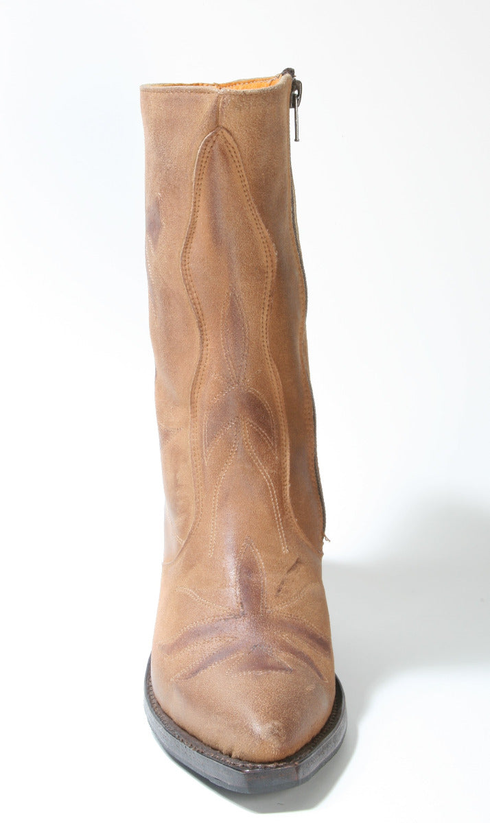 665 Sendra Boots Kurzstiefel Brown Flower