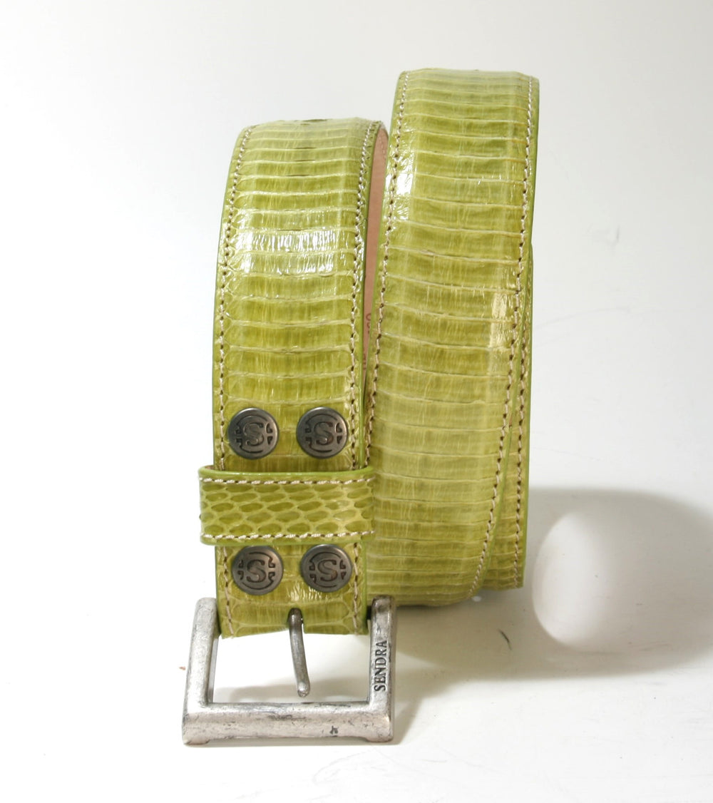 6660 Sendra Gürtel Cobra Verde Limon