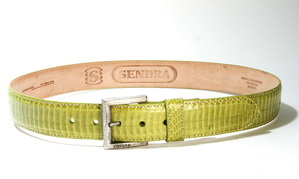 6660 Sendra Gürtel Cobra Verde Limon