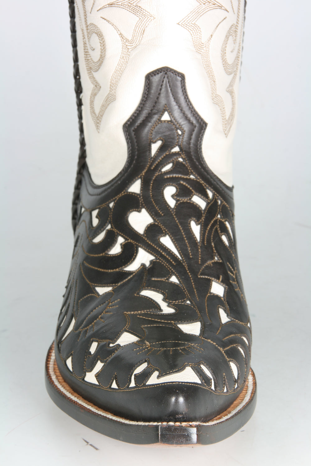 3702 Don Quijote Cowboy Boots Floral Brown