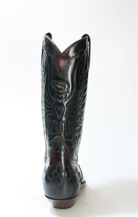 670 Primeboots Cowboystiefel schwarz bordeaux