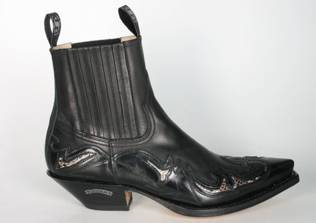 6799 Sendra Flor. Negro NN with Python without straps