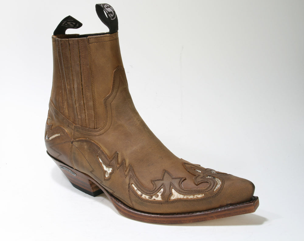 6799 Sendra Boots Stiefeletten Floter Tang mit Python