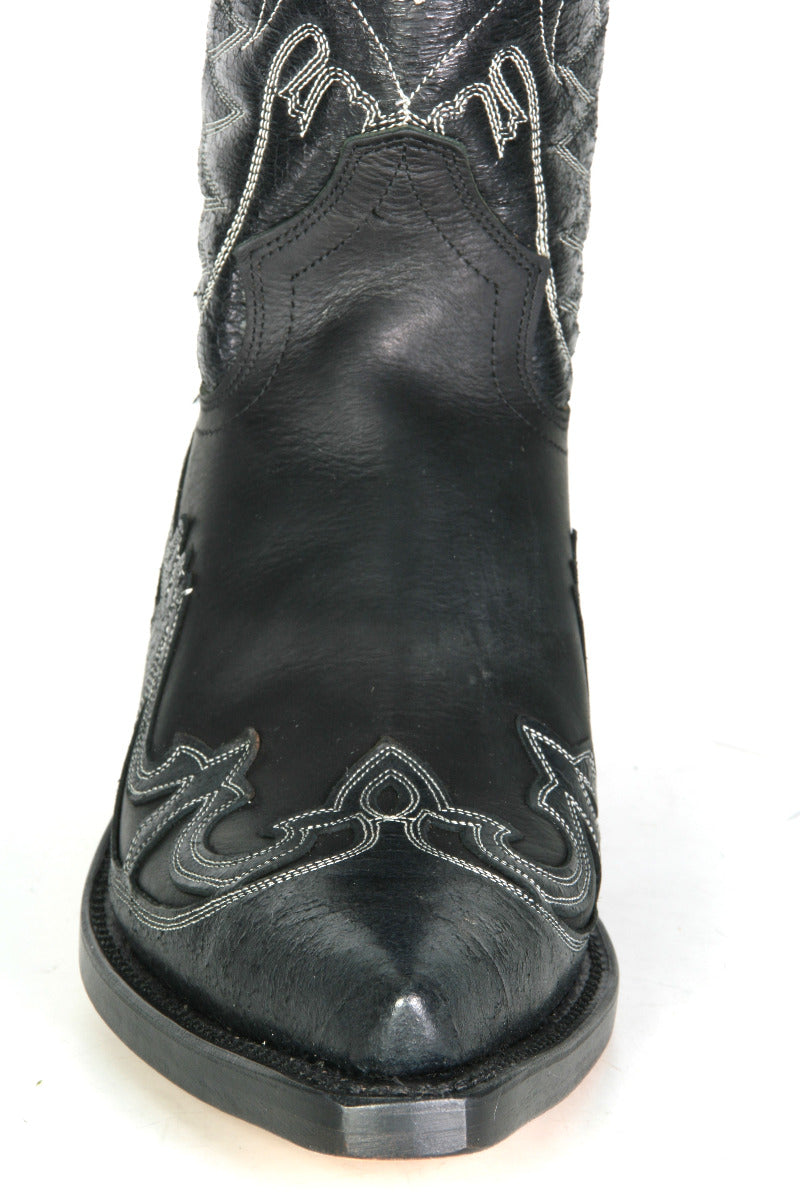 681 Primeboots cowboy boots Black Flame