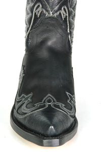681 Primeboots cowboy boots Black Flame