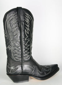 681 Primeboots cowboy boots Black Flame