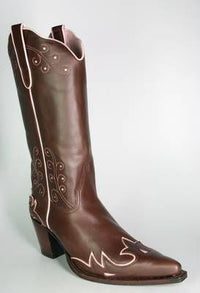7071 Sendra TAL Cowboy boots Espresso