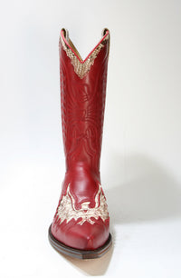 7106 Sendra Boots Cowboy boots Ciclon Rojo Python Nat