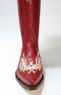 7106 Sendra Boots Cowboy boots Ciclon Rojo Python Nat