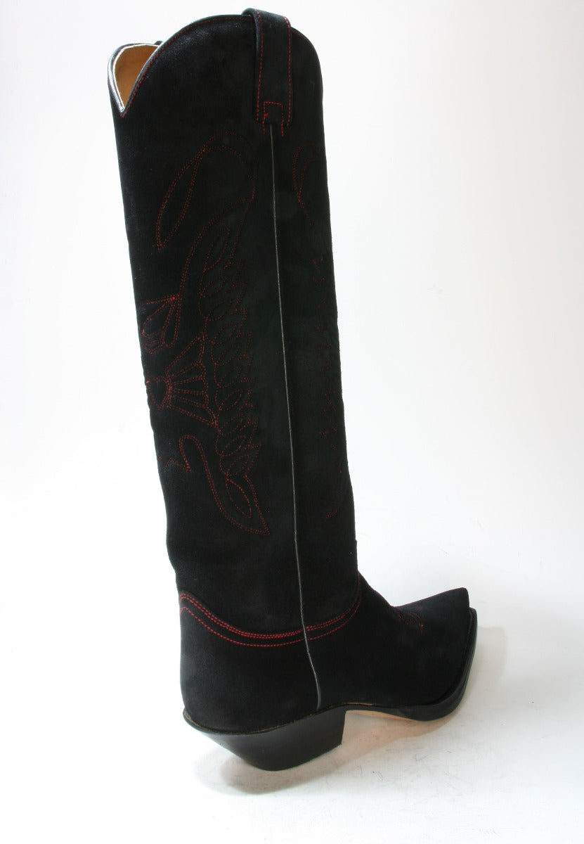 7167 Sendra Boots Cowboystiefel Hochschaft Serr. Negro