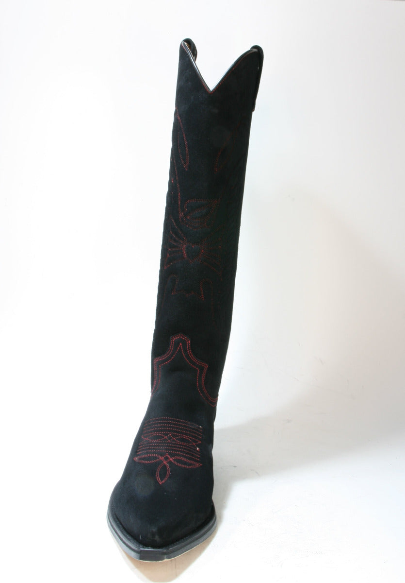 7167 Sendra Boots Cowboystiefel Hochschaft Serr. Negro