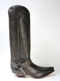 7167 Sendra Cowboystiefel Hochschaft Snowbut Braun