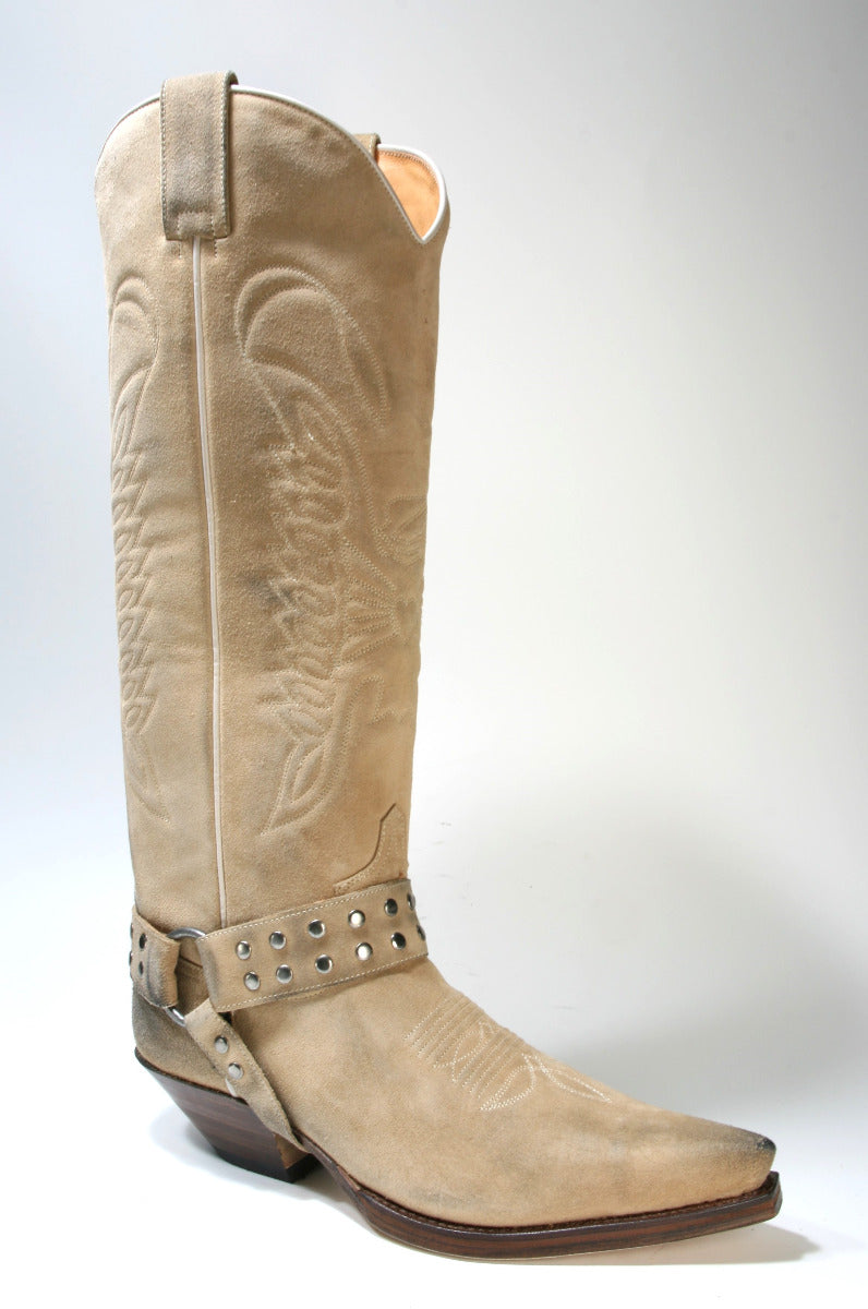 7167 Sendra Boots Hochschaft  Serr. Natural Usado