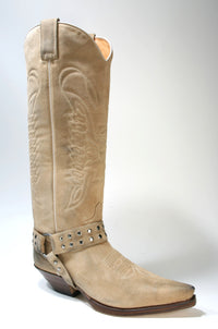 7167 Sendra Boots Hochschaft  Serr. Natural Usado