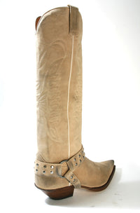 7167 Sendra Boots Hochschaft  Serr. Natural Usado