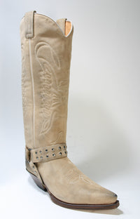 7167 Sendra Boots Hochschaft  Serr. Natural Usado
