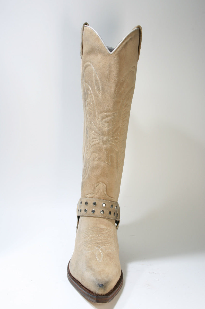 7167 Sendra Boots Hochschaft  Serr. Natural Usado