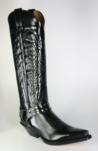 7167 Sendra cowboy boots high shaft Florentic Negro