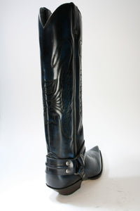 7167 Sendra Cowboystiefel Hochschaft Hurricane Azul