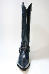 7167 Sendra Cowboystiefel Hochschaft Hurricane Azul
