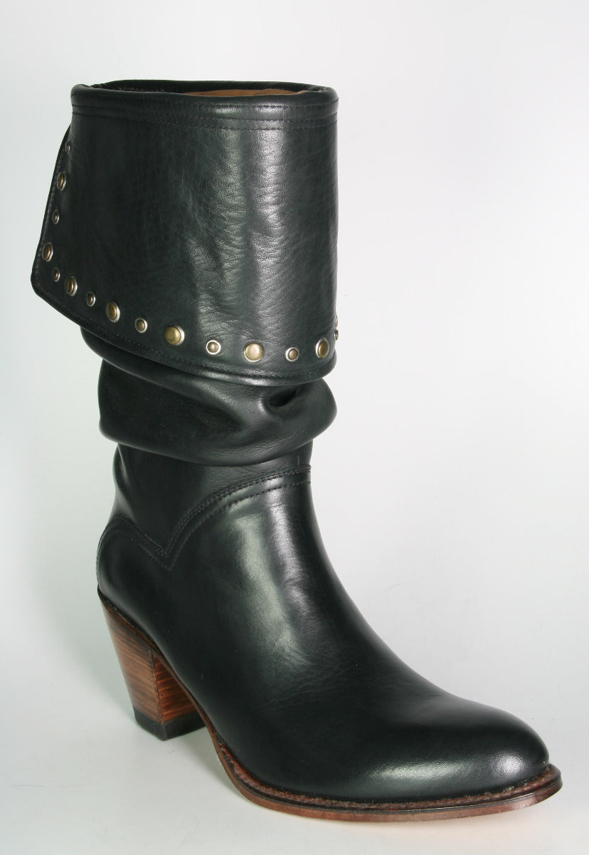 7219 Sendra Stiefel Newf Bartolo Negro Nieten